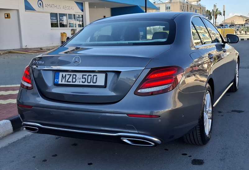 2016 Mercedes-Benz E-Class 2,0L 2016 Cyprus