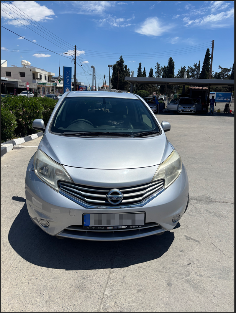 2012 Nissan Note 1,2L 2012 Cyprus
