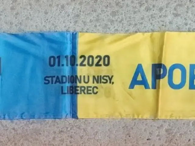 Slovan Liberec APOEL / ΑΠΟΕΛ. Europa League 2020. Summer scarf. Same design back, Nicosia — Nicosia - Faneromeni