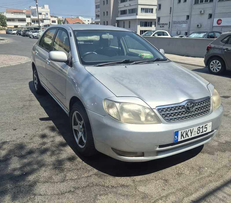 2002 Toyota Corolla 1,6L 2002 Cyprus