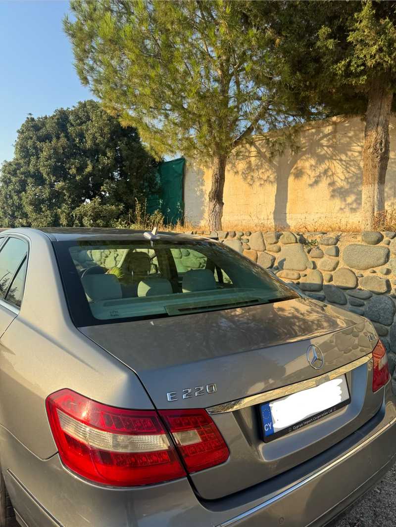 2011 Mercedes-Benz E-Class 2,2L 2011 Cyprus