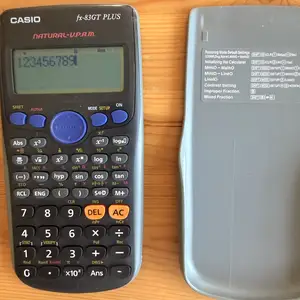 Casio fx-83gt plus scientific calculator and cove, Paphos — Pegeia