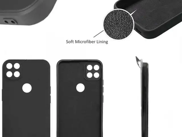 Back case silicone complete xiaomi poco c31 black, Limassol — Agios Athanasios