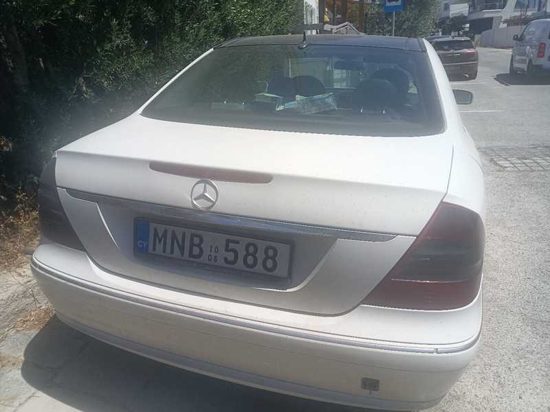 2006 Mercedes-Benz E-Class 2,2L 2006 Cyprus