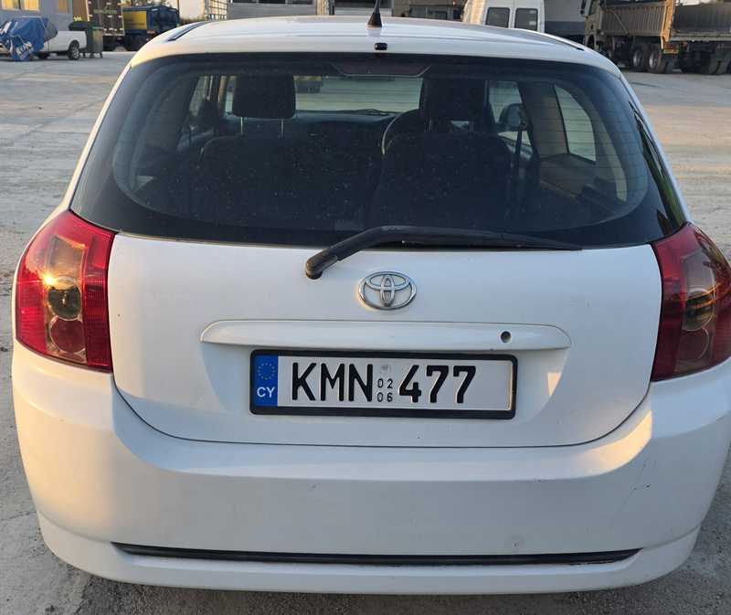 2006 Toyota Corolla 1,4L 2006 Cyprus