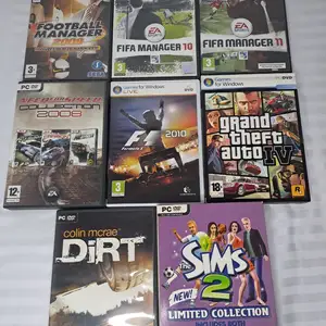 PC DVD Games Bundle 8 Games incl. GTA IV, The Sims 2, FIFA Manager, Larnaca — Oroklini Tourist Area