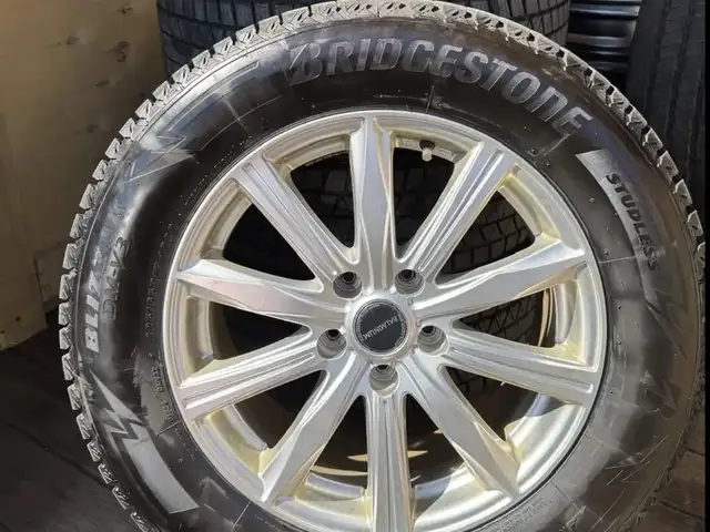 Aluminium rims with bridgestone tyres 225 65 r17 like new, Επαρχία Λεμεσού — Κάτω Πολεμίδια