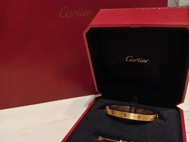Cartier Love Bracelet Frosted 18k Yellow Gold, Επαρχία Λευκωσίας — Στρόβολος - Ακρόπολη