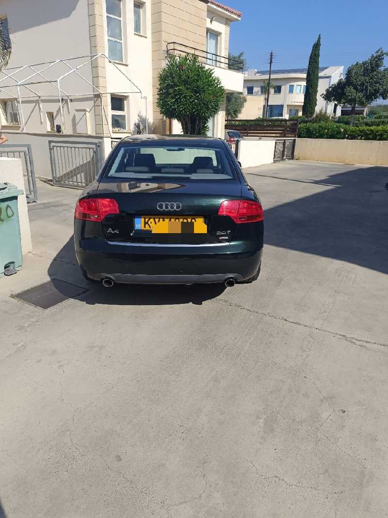 2007 Audi A4 2,0L 2007 Cyprus