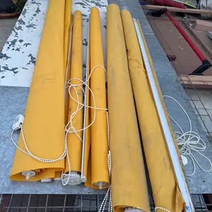 Window shatters yellow, Limassol — Agios Tychon