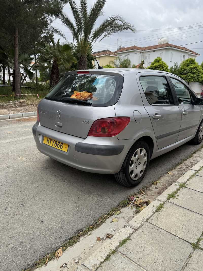 2003 Peugeot 307 1,6L 2003 Cyprus