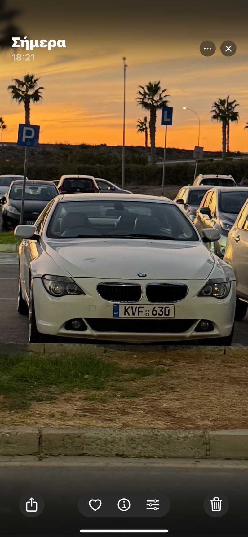 BMW 6-Series 3,0L 2005