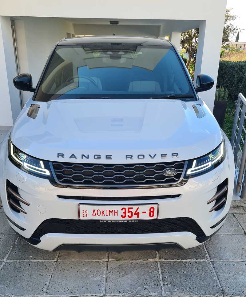 2019 Land Rover Range Rover Evoque 2,0L 2019 Cyprus