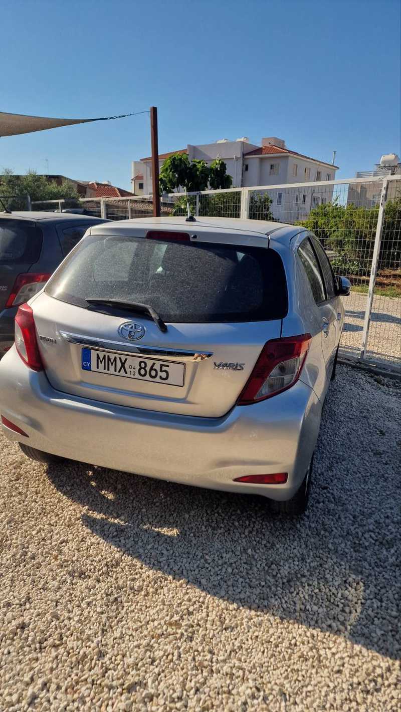 2012 Toyota Yaris 1,4L 2012 Cyprus
