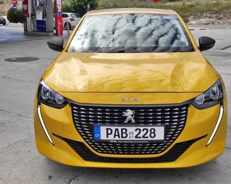 2021 Peugeot 208 1,2L 2021 Cyprus