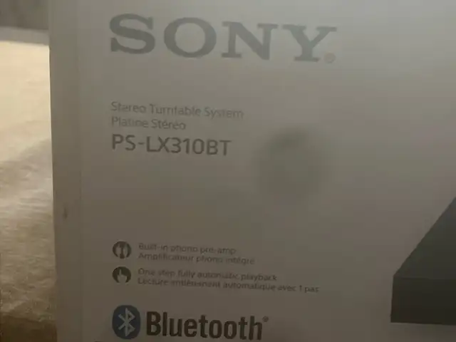 Sony stereo turntable system platine stereo bluetooth, Nicosia — Egkomi