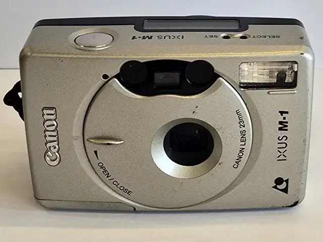 Canon ixus m1 vintage aps compact film camera tested working m-1 wrist strap, Επαρχία Λάρνακας — Αλεθρικό