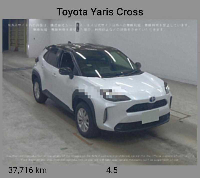 Toyota Yaris Cross 1,5L 2022