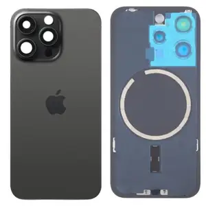 Back battery cover lens magsafe apple iphone 15 pro max black oem, Επαρχία Λεμεσού — Άγιος Αθανάσιος
