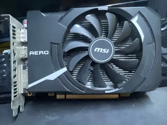Msi geforce gtx 1050 ti aero itx 4g ocv1 broken - no display / for parts, Nicosia — Pera Chorio