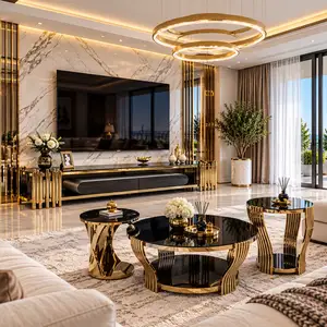 Luxury italian furniture set for the living room-available in cyprus, Limassol — Germasogeia Tourist Area