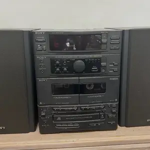 Sony player, radio,double cassette, cd player, two speakers., Nicosia — Nicosia - Ag. Antonios