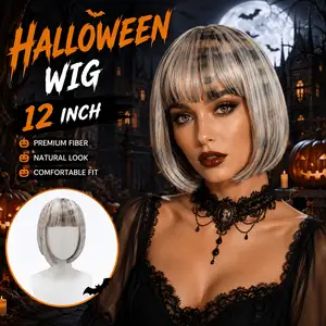 Wigs/νεα μοδα περούκα με αφέλειες που αναδεικνύουν ένα εντυπωσιακό σχεδιο, Nicosia — Strovolos - Chryseleousa