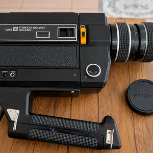 Vintage ms8 macro sound studio super 8 movie camera-made in japan-working, Nicosia — Lakatameia - Agia Paraskevi
