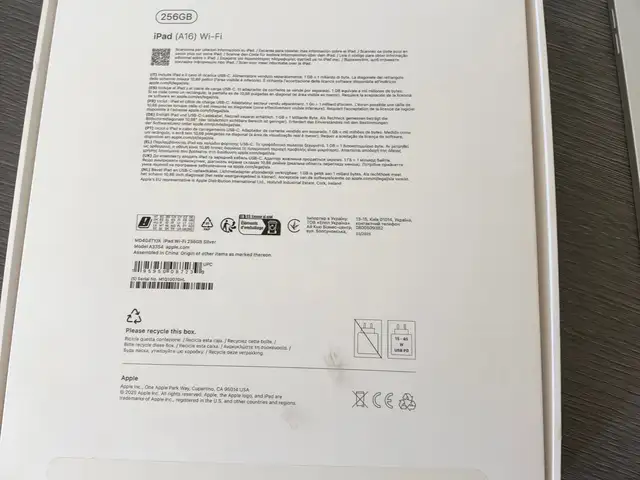 Ipad a16 256gb silver, Επαρχία Λευκωσίας — Τσέρι