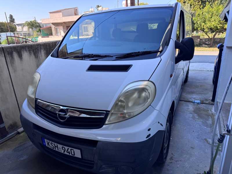 2008 Opel, Vauxhall Vivar 2,0L 2008 Cyprus