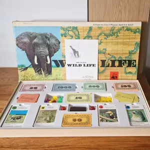 Vintage 1970s wild life board game spears games world wildlife - mcm - complete, Paphos — Paphos - Agios Theodoros