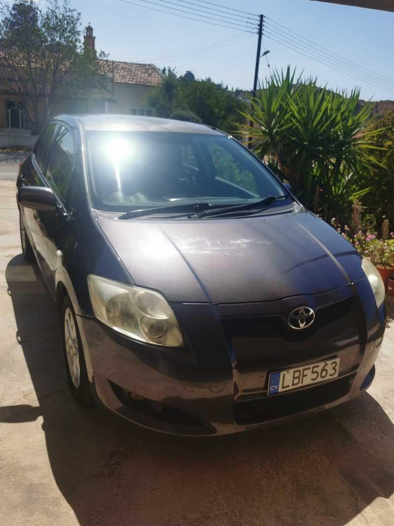 2007 Toyota Auris 1,5L 2007 Cyprus