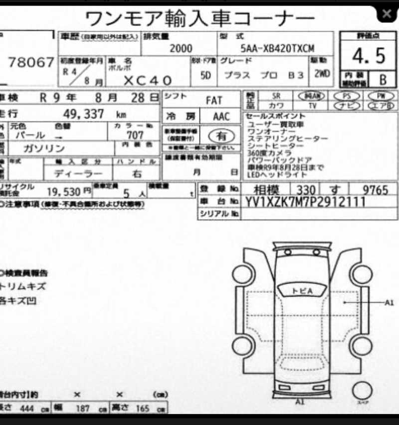 2022 Volvo XC40 2,0L 2022 Cyprus