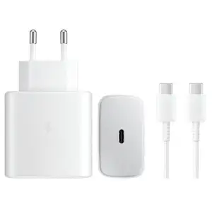 Charger usb-c with usb-c to usb-c cable samsung 45w eu white bulk, Limassol — Agios Athanasios