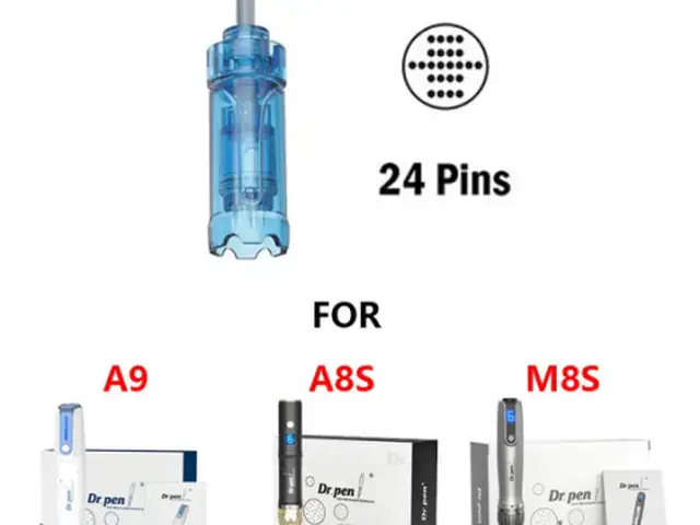 Dermapen dr.pen needles 24 pin a8s a9 m8s, Limassol — Agios Athanasios