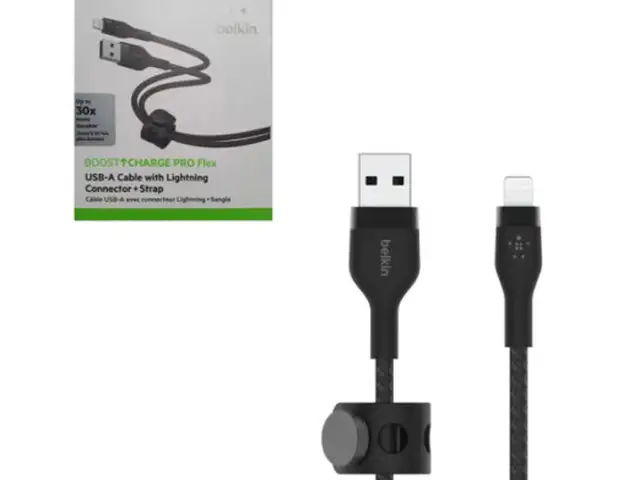 Cable usb to lightning belkin caa010ds3mbk 3m black, Επαρχία Λεμεσού — Άγιος Αθανάσιος