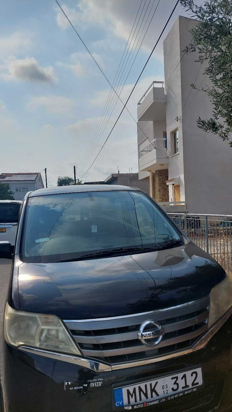 2012 Nissan Serena 2,0L 2012 Cyprus
