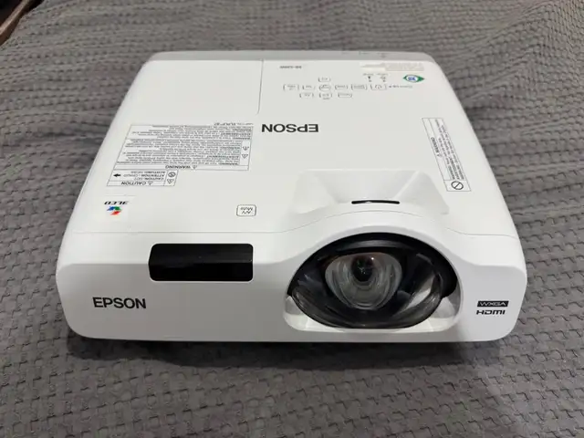 Epson eb-535w short throw projector 3400 lumens hdmi + remote, Επαρχία Λεμεσού — Λεμεσός - Αγία Νάπα