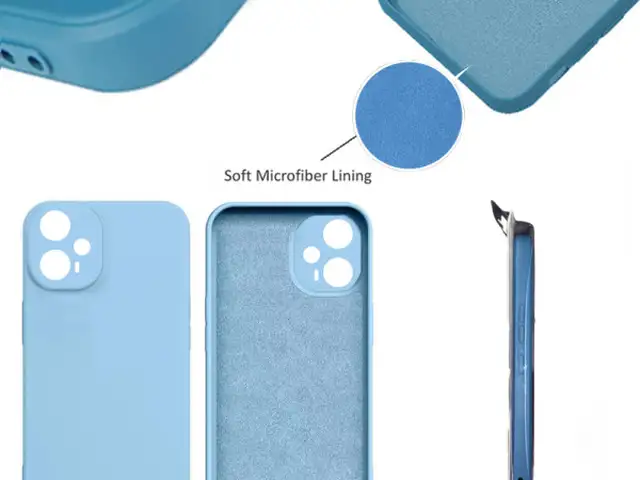 Back case silicone complete xiaomi poco f5 5g blue, Limassol — Agios Athanasios