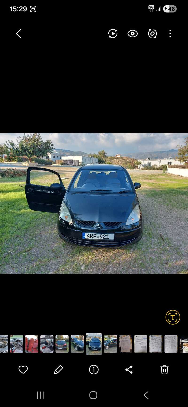 2007 Mitsubishi Colt 1,3L 2007 Cyprus