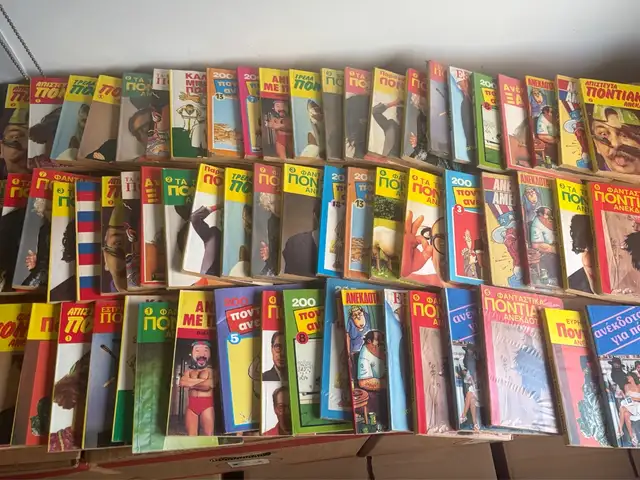 Vintage collection w/ 60+ greek humor&joke books-ποντιακά ανεκδοτα/pontian jokes, Επαρχία Πάφου — Paphos - Άγιος Θεόδωρος
