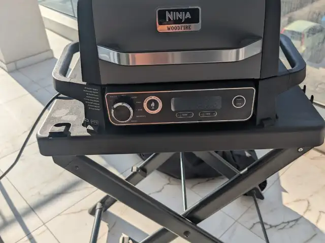 Ninja Woodfire Electric Grill & Smoker OG701EU + Stand + Cover, Limassol — Limassol - Petrou Kai Pavlou