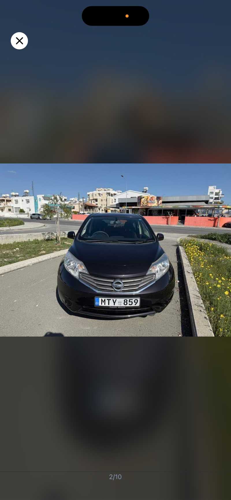 2013 Nissan Note 1,2L 2013 Cyprus