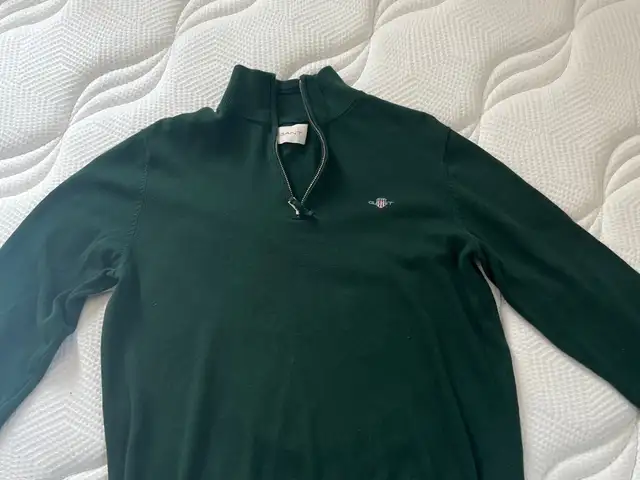 Gant half zip sweater, dark green, size m, like new, Επαρχία Λεμεσού — Λεμεσός - Αγία Φύλα