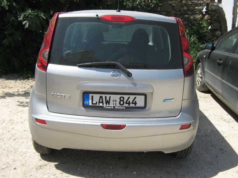 Nissan Note 1,4L 2012