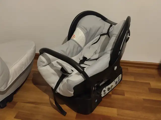 Car seat, carrycot,baby stroller 3 in 1, Limassol — Kato Polemidia