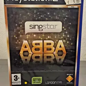 Playstation 2 singstar - abba ,sony playstation 2, 2008,video game, Larnaca — Alethriko