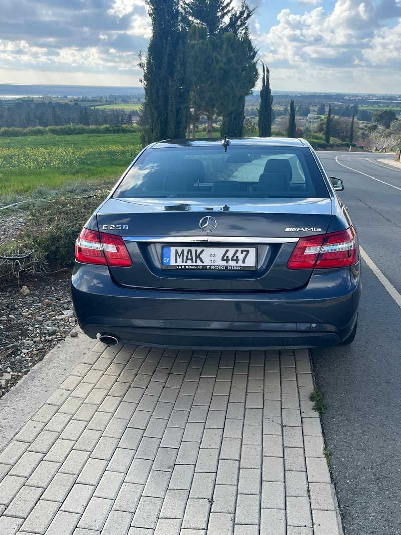 2010 Mercedes-Benz E-Class 2,5L 2010 Cyprus