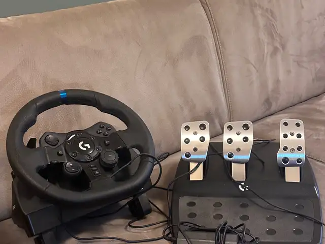 Logitech g923, Limassol — Mouttagiaka Tourist Area