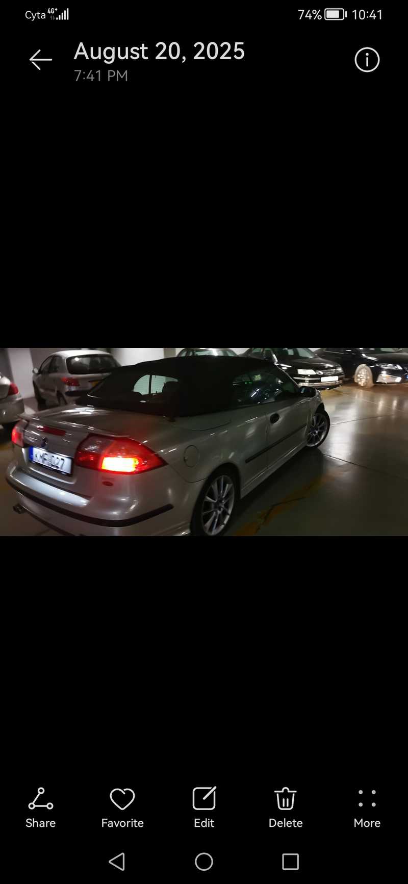 2005 Saab 9-3 2,0L 2005 Cyprus